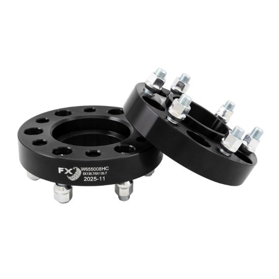 TRAILFX HUB CENT SPCR BLK 6X5.5 14X1.5 TOY - W655008HC