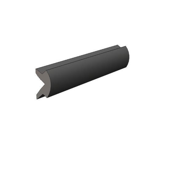 TACO METALS FLEXIBLE RUB RAIL INSERT KIT  BLACK - 0342BKA501