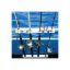 TACO METALS ROD RACK  4 ROD DELUXE PONTOON WHIT - P03074W