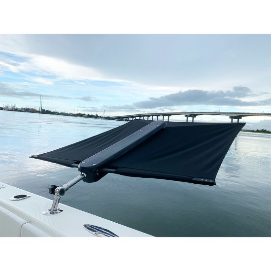 TACO METALS SHADE FIN WITH BLACK  FABRIC & BAG - T1030002