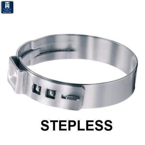T-H MARINE 21.0 STEPLESS EAR HOSE CLAMP - 16700024XD