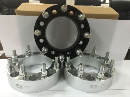 TRAILFX 8X165.1-8X165.1 WHEEL ADAPTER BLK - W865002B