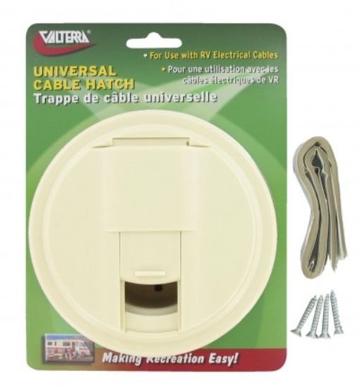 VALTERRA LLC CABLE HATCH RND COL WH CD - A102131VP