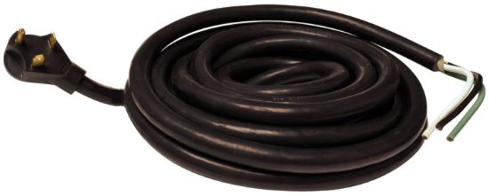 VALTERRA LLC 30A 25' NONDETACH CORD  BLACK  BULK - A103025ENB