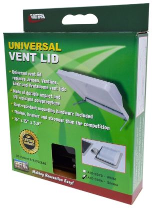 VALTERRA LLC UNIV. VENT LID  WHT 1/BOX - A103375