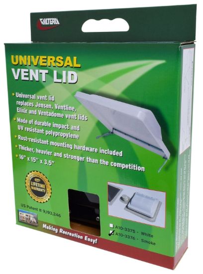 VALTERRA LLC UNIV. VENT LID  WHT 1/BOX - A103375