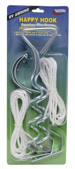 VALTERRA LLC AWN. TIE DWN  HAPPY HOOKS - A300200