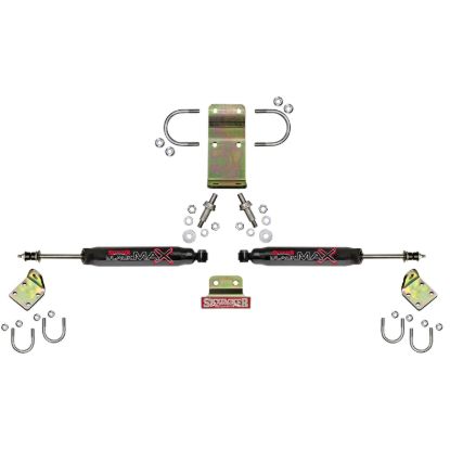 SKYJACKER DUAL STEER STAB BLK - 8208