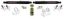 SKYJACKER REPL STR STAB  BLACK W/BT - 8270