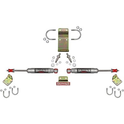 SKYJACKER DUAL STEER STAB SILVER - 9208