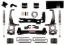SKYJACKER LIFT KIT SUSPENSION - F1545BKM