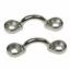 T-H MARINE SS EYE STRAPS - EHA54110DP