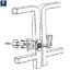 T-H MARINE BLACK GATE LATCH - GL1DP