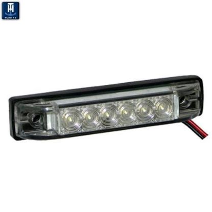 T-H MARINE 4' RED SLIM LINE LED - LED51803DP