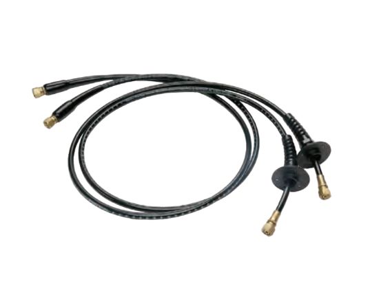 UFLEX USA TWO HOSES W/BULKHEAD FITT 16FT - ITOBBHBR16
