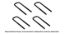 SKYJACKER 4 U-BOLTS/58X312X12 ROUND - U9B6R