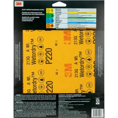 3M IMP WETORDRY SHEET P220 - 32043