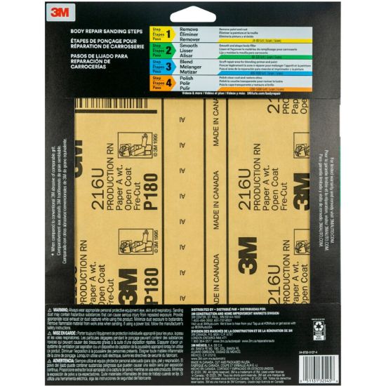 3M GOLD SHEETS 9X11 P180 - 32545
