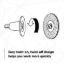 3M 3M  GREEN CORPS  ROLOC  DISC 36526
