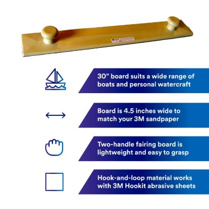 3M 3M  HOOKIT  MARINE FAIRING BOARD  8 - 83978