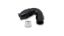 VIBRANT ALUMINUM 120 DEG ONE PIECE HOSE END - 28208