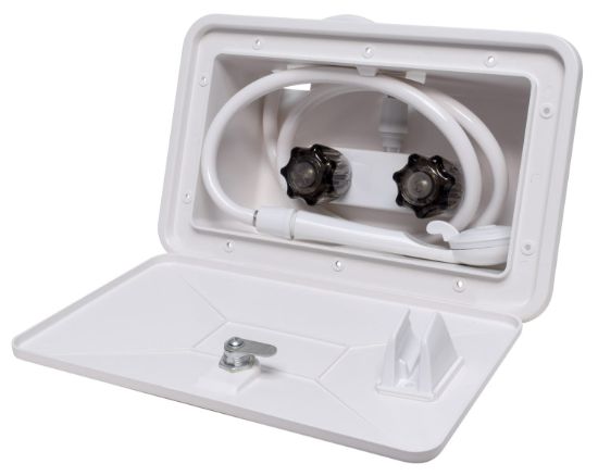 VALTERRA LLC CATALINA HOT/COLD EXT SHOWER WHITE - PF266202