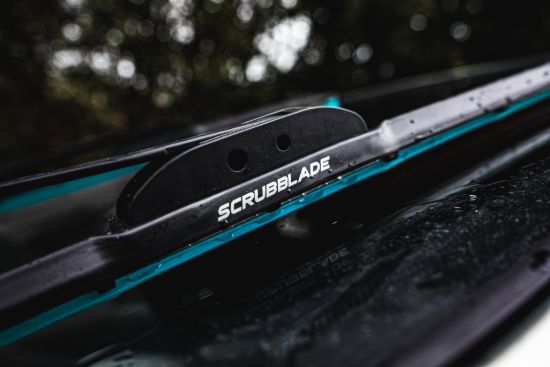 SCRUBBLADE 17' BLUE SILICONE SHADEBLADE WIPER - CBB1700