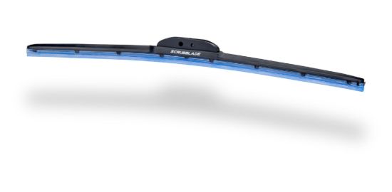 SCRUBBLADE 19' BLUE SILICONE SHADEBLADE - CBB1900