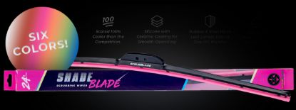 SCRUBBLADE 17' PINK SILICONE SHADEBLADE - CBP1700