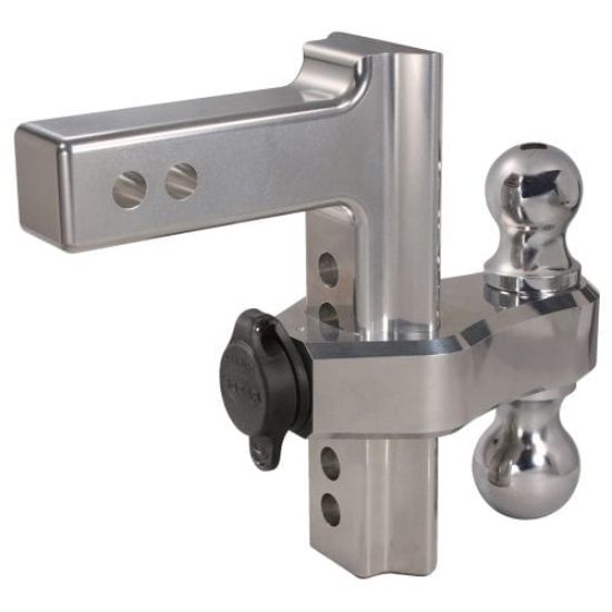 TRIMAX ADJ REC HITCH ALUM 8IN - TRZ8AL