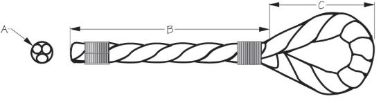 SEA DOG TWISTED NYLON DOCK LINE 3/8' X - 1110010BK1