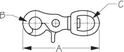 SEA DOG BRASS TRIGGER SNAP - 1398001