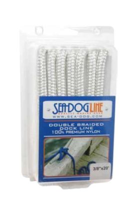 SEA DOG DOUBLE BRAIDED NYLON DOCK LINE - 2110010WH1