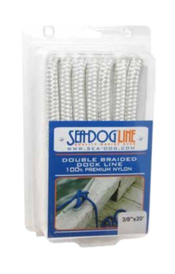 SEA DOG DOUBLE BRAIDED NYLON DOCK LINE - 2110020WH1