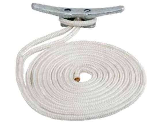 SEA DOG DOUBLE BRAIDED NYLON DOCK LINE - 2112015WH1