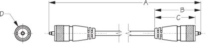 SEA DOG COAXIAL CABLE ASSEMBLY - 10' - 3298041