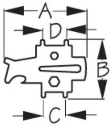 SEA DOG STAINLESS UNIVERSAL DECK PLATE - 3356901