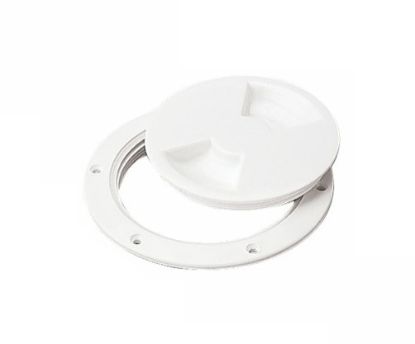 SEA DOG ABS DECK PLATE WHITE STANDARD - 3371601