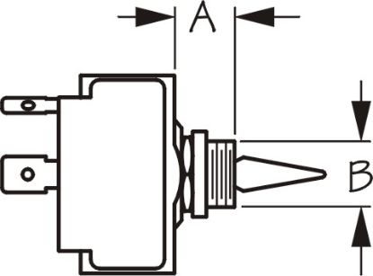 SEA DOG TOGGLE SWITCH (DP) MOM.ON/OFF/ - 4201041