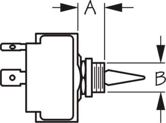 SEA DOG TOGGLE SWITCH (SP) ON/OFF/ON - 4201081