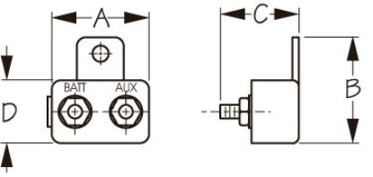 SEA DOG CIRCUIT BREAKER (RESETTABLE) - - 4208421