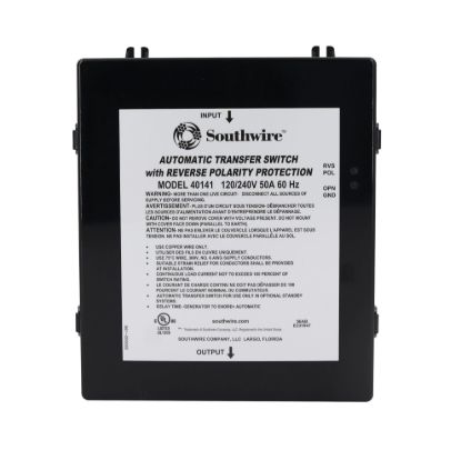 SOUTHWIRE 50A REVERSE POLARITY TRANSFER SWITC - 40141001