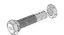 TIE DOWN SLOTTED BOLT & NUT 8PK - 59135