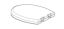 THETFORD TECMA S&C BONE W/CHROME (+) - 36503B