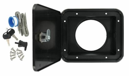 VALTERRA LLC SEWER HOSE HATCH  BLACK - D040471BKV