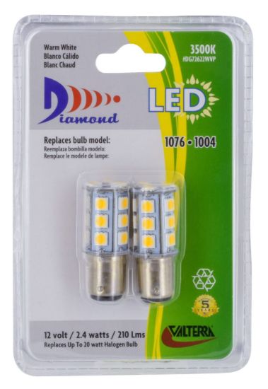 VALTERRA LLC 2 PACK 1076 LED BULB SOFT - DG72622WVP