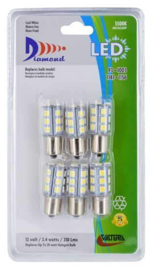 VALTERRA LLC 6 PACK 1141 LED BULB SOFT - DG726236WV