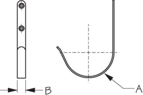 SEA DOG STAINLESS RING BUOY BRACKET - 4912401