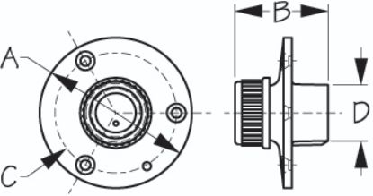 SEA DOG SS WASHDOWN WATER OUTLET - 5131201
