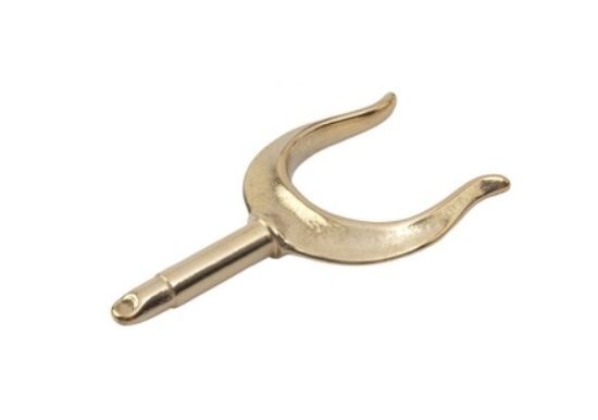SEA DOG BRASS RIBBED HORN OARLOCK 2' - - 5805701
